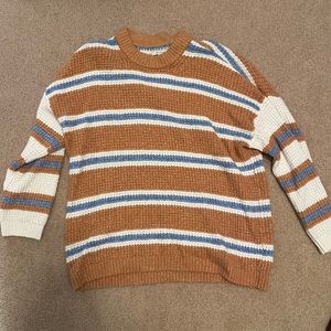 Striped Knit Sweater